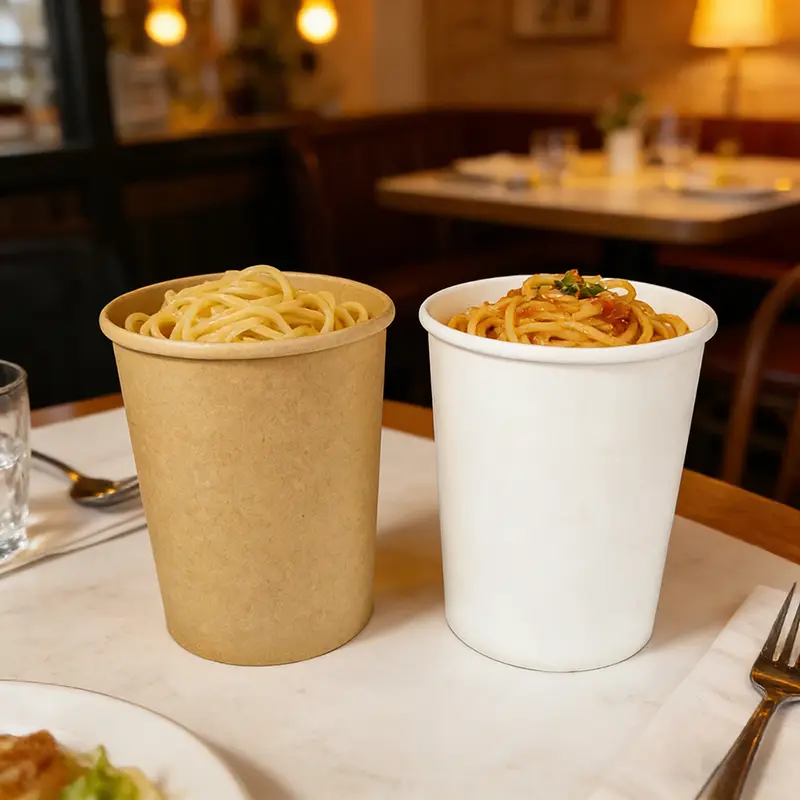 32 oz Kraftpapperssoppa pappersskål